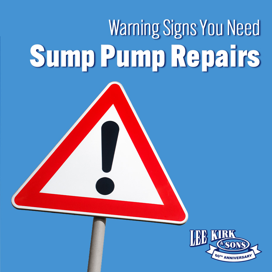 Warning Signs Sump Pump Repairs are Headed Your Way