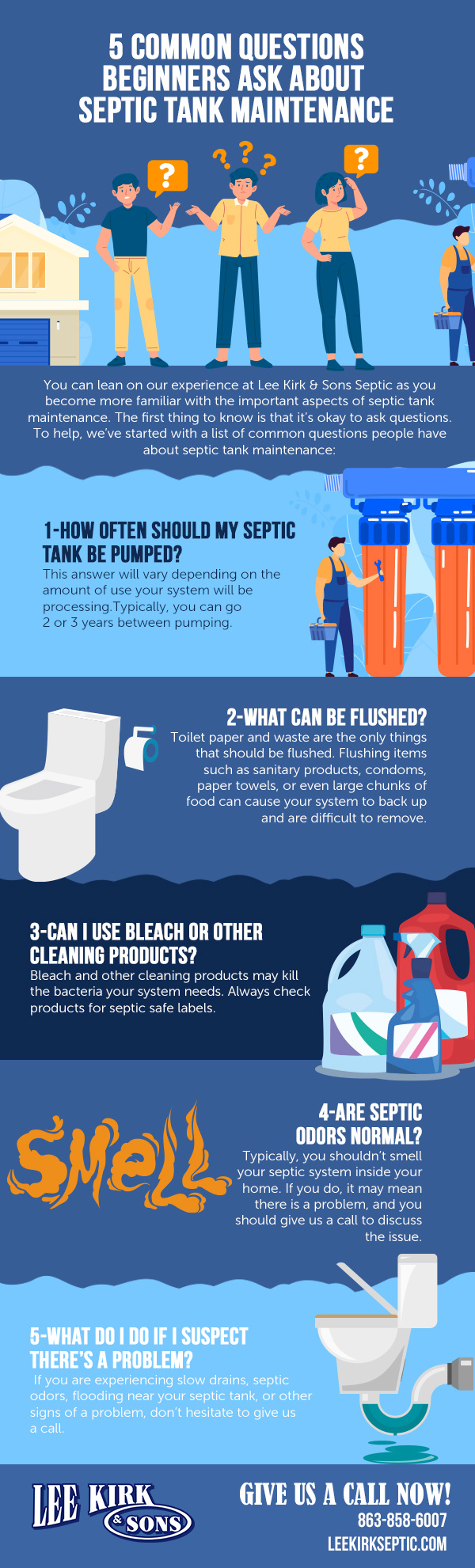 5 Common Questions Beginners Ask About Septic Tank Maintenance [infographic]